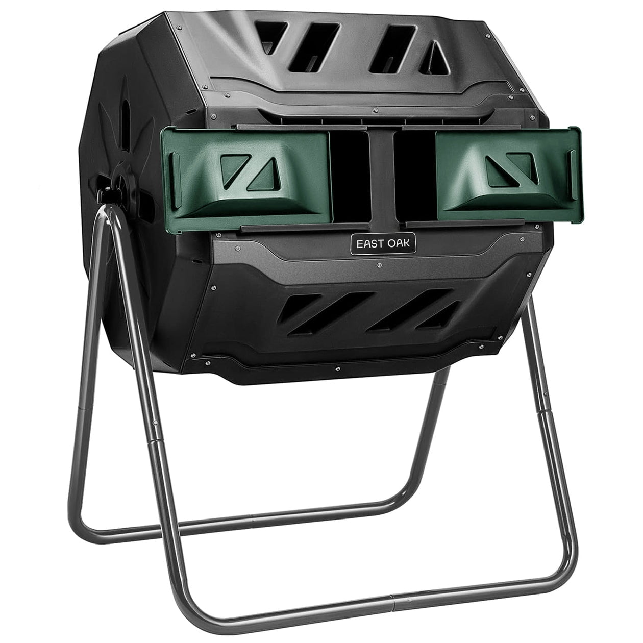 EAST OAK 43 Gal Outdoor Composter Tumbling Compost Bin