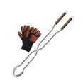 thumbnail image 1 of EAST OAK Stainless Steel Fire Pit Tool Set with Fireproof Gloves, 1 of 6