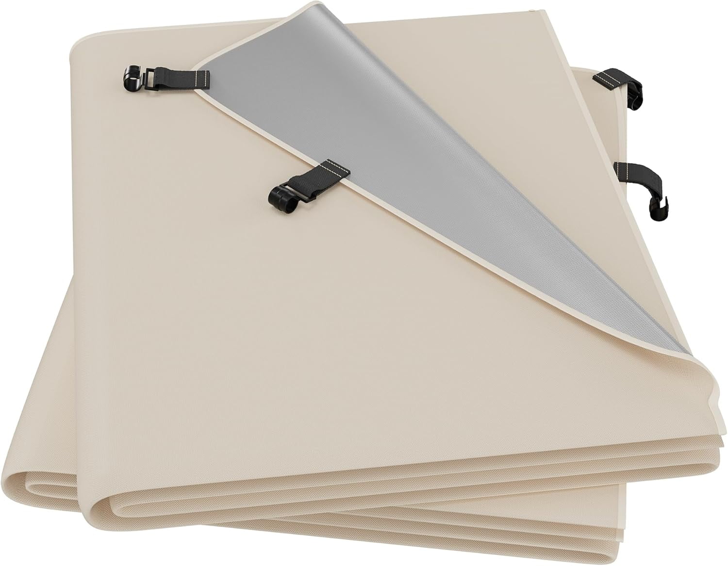 EAST OAK Sun Shade Sails 6*6 ft, 2 pieces