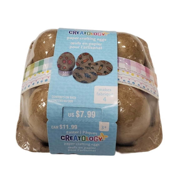 Creatology 4-Pc Small Paper Crafting Easter Eggs Set