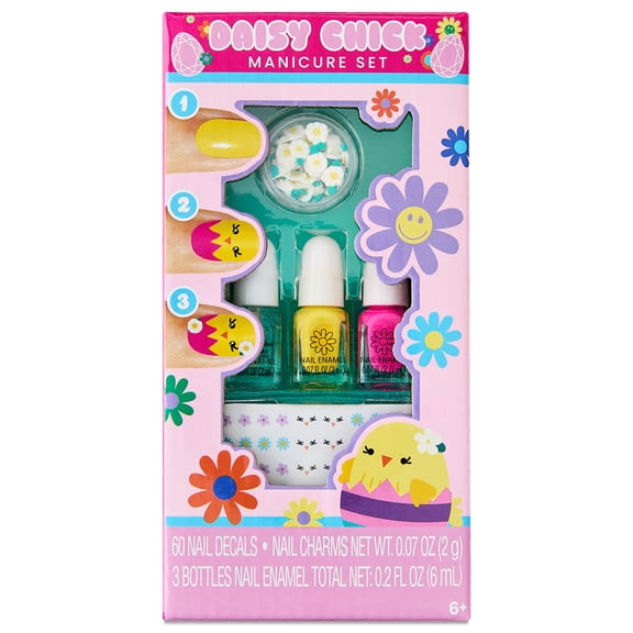 Easter Daisy Chick Manicure Set, by Way to Celebrate