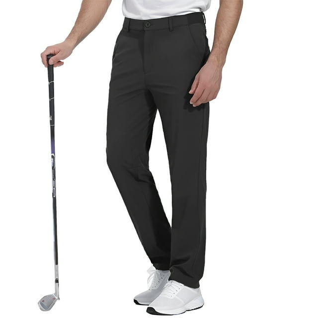 EASTHER Men's Stretch Golf Pants Quick Dry Lightweight Casual Dress