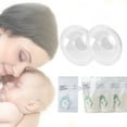 thumbnail image 1 of EASTIN 2PCS Breast Shell & Milk Catcher with 30 200ML Breast Milk Storage Bags for Breastfeeding Relief, 1 of 8
