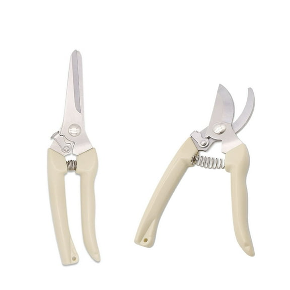 EASTIN 2Pcs Garden Pruning Scissors Grafting Scissors Stainless Steel For Bypass Gardening Trimmers Scissors Scissors Branch Scissors Tool Scissors