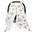 thumbnail image 1 of EASTIN Baby Car Seat Cover, Car Seat Covers for Babies Multi-use Infant Carseat Canopy Cover for Girls Boy Nursing Breastfeeding Cover, 1 of 6
