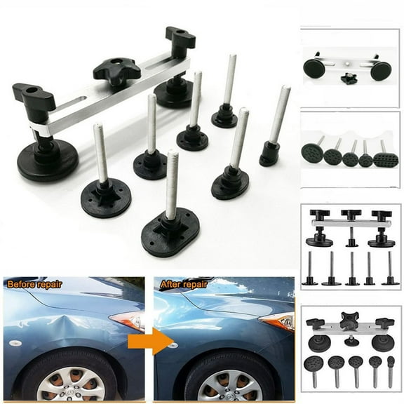 EASTIN Car Body Repair Kit Dent Puller Kit Dent Puller Bridge Dent Removal PDR Tools for Car Dent Repair Auto Repair Tool-Motorcycle Refrigerator Door Dings Hail Damage
