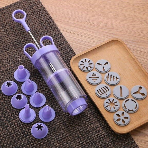 EASTIN Cookie Press,Classic Biscuit Maker,Cake Making decoration Set