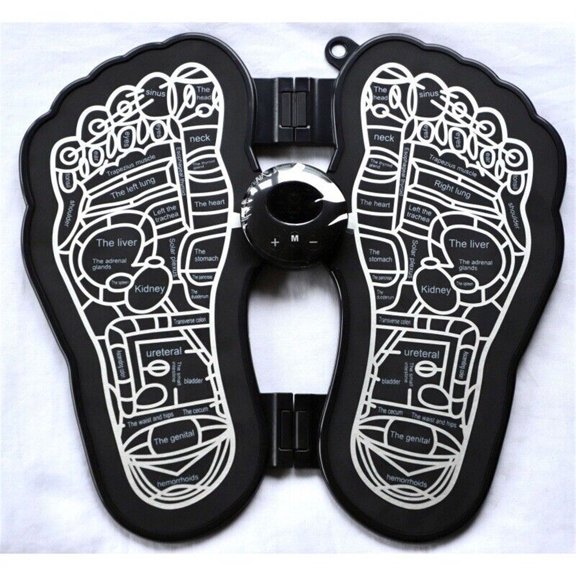 EASTIN Electric Foot Massager Mat, EMS Foot Massager, Muscle Relaxation Trainer Electrical Stimulation Training, Promoting Blood Circulation