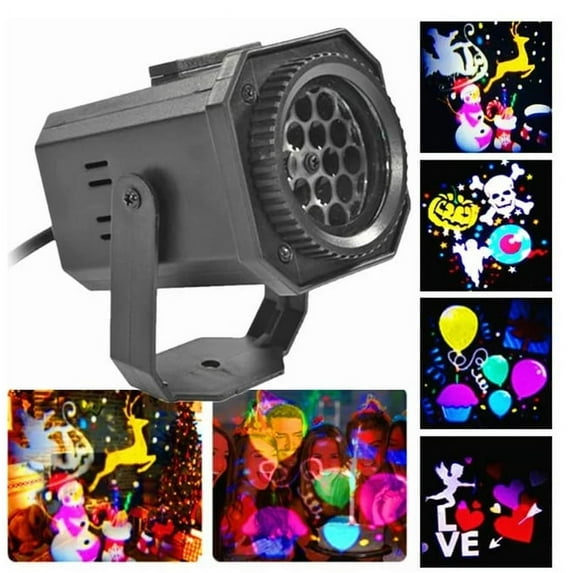 EASTIN Indoor Outdoor LED Moving Laser Projector Light Landscape Garden Xmas Lamp,Waterproof Projector Lights for Thanksgiving Christmas Carnival New Year Birthday