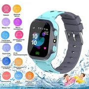 EASTIN Kids Smart Watch Waterproof with LBS Tracker Phone Smartwatch Touch Screen Sport Smartwatch with Voice Chat SOS Help Anti-Lost Calling Phone Watches for Girls Boys Children Teen Student