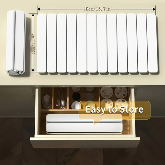 EASTIN Large Stone Dish Drying Mat Suitable for Kitchen Countertops 12 Inches Long × 16 Inches Wide Quick-Dry Super Absorbent Foldable Dish Rack Fits Any Surface Kitchen Accessory