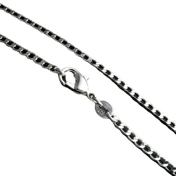 EASTIN Necklace for Men  22” Silver Chain  2mm Stainless Steel  Polished Finish  Simple Stylish Necklaces