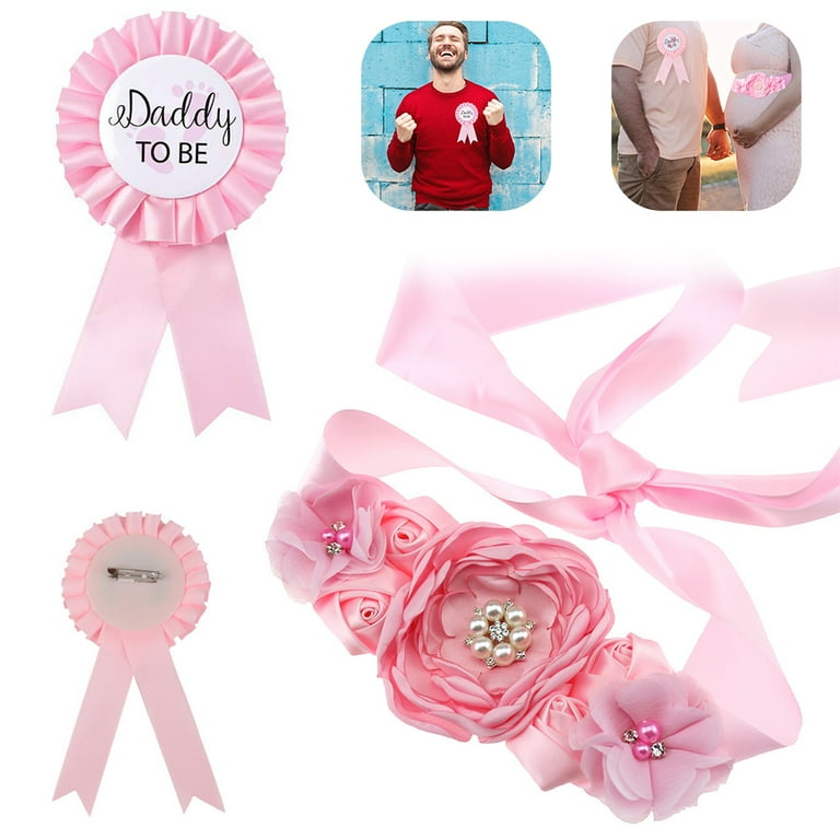 EASTIN Pink Maternity Decoration Sash And 