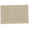 thumbnail image 1 of EASTIN Placemat Placemats Set of 4 Woven Vinyl Placemat for Dining Table Washable Wipeable Kitchen Place Mats Indoor Outdoor Table Mats 02 Beige 4 Pcs Brown, 1 of 3