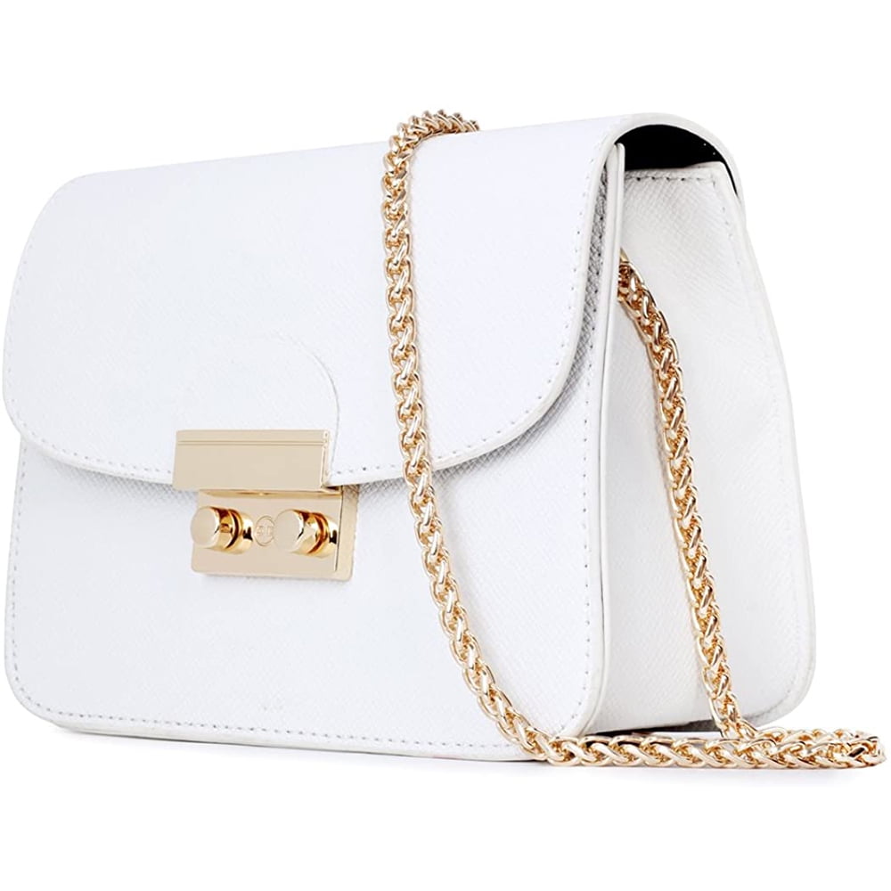 Small white clutch bag sales