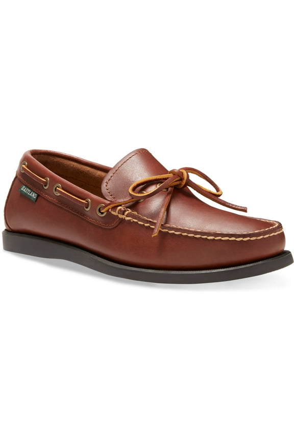 Mens Yarmouth Leather Square Toe Loafers Tan 11 Medium (D)