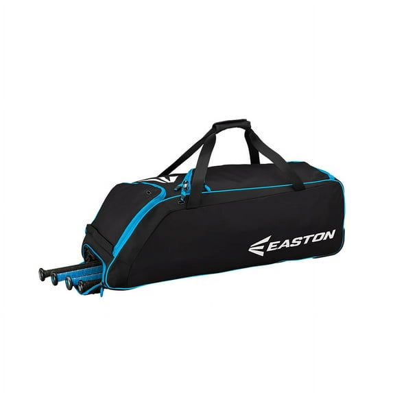 EASTON E510W Bat & Equipment Baseball / Softball Wheeled Bag, Pro Blue
