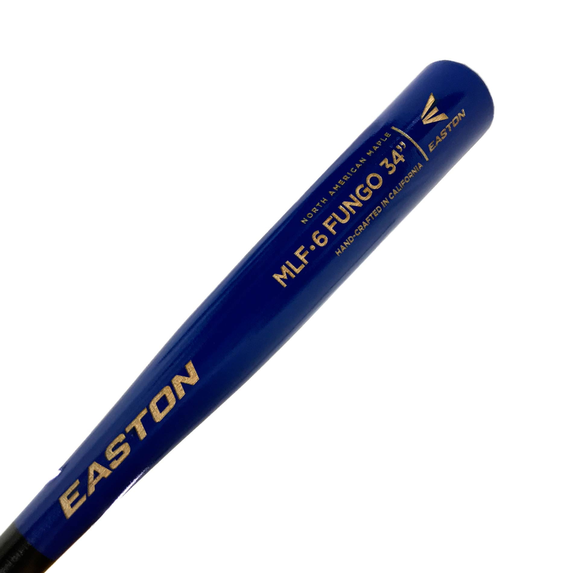 EASTON MLF6 FUNGO Wood Bat, Maple, 34", Black/Navy