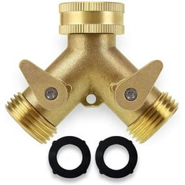 High-performance Garden Hose Adapter Brass Replacement Part Swivel Hose Reel  Parts- Fittings 1-inch GHT to 0.8-inch 