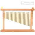 thumbnail image 1 of EASTROCK 20-Note Wind Chime Wood Frame with Mallet, Meditation Chime Healing Sound Percussion Instrument,Table Top Chime for Decoration,Gold, 1 of 6