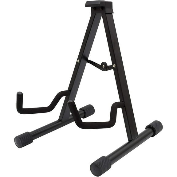 EASTROCK Guitar Stand with Foam Arms & Rubber Pad A-Frame Universal Portable Guitar Stands for Bass Acoustic Electric,Black