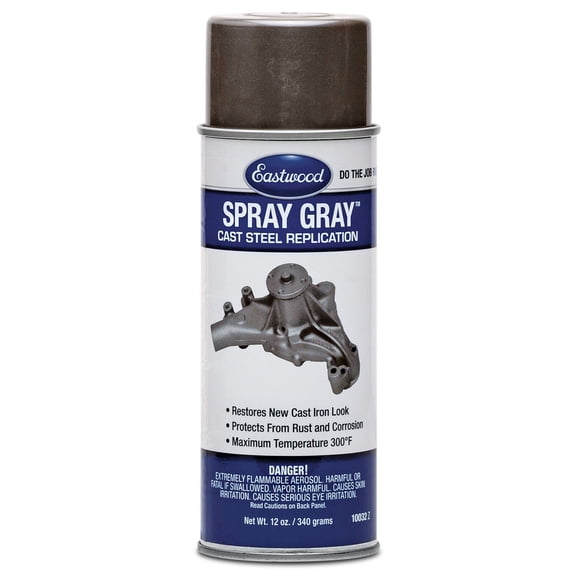Eastwood Spray Gray Detail Paint Aerosol – Cast Iron Restoration Paint
