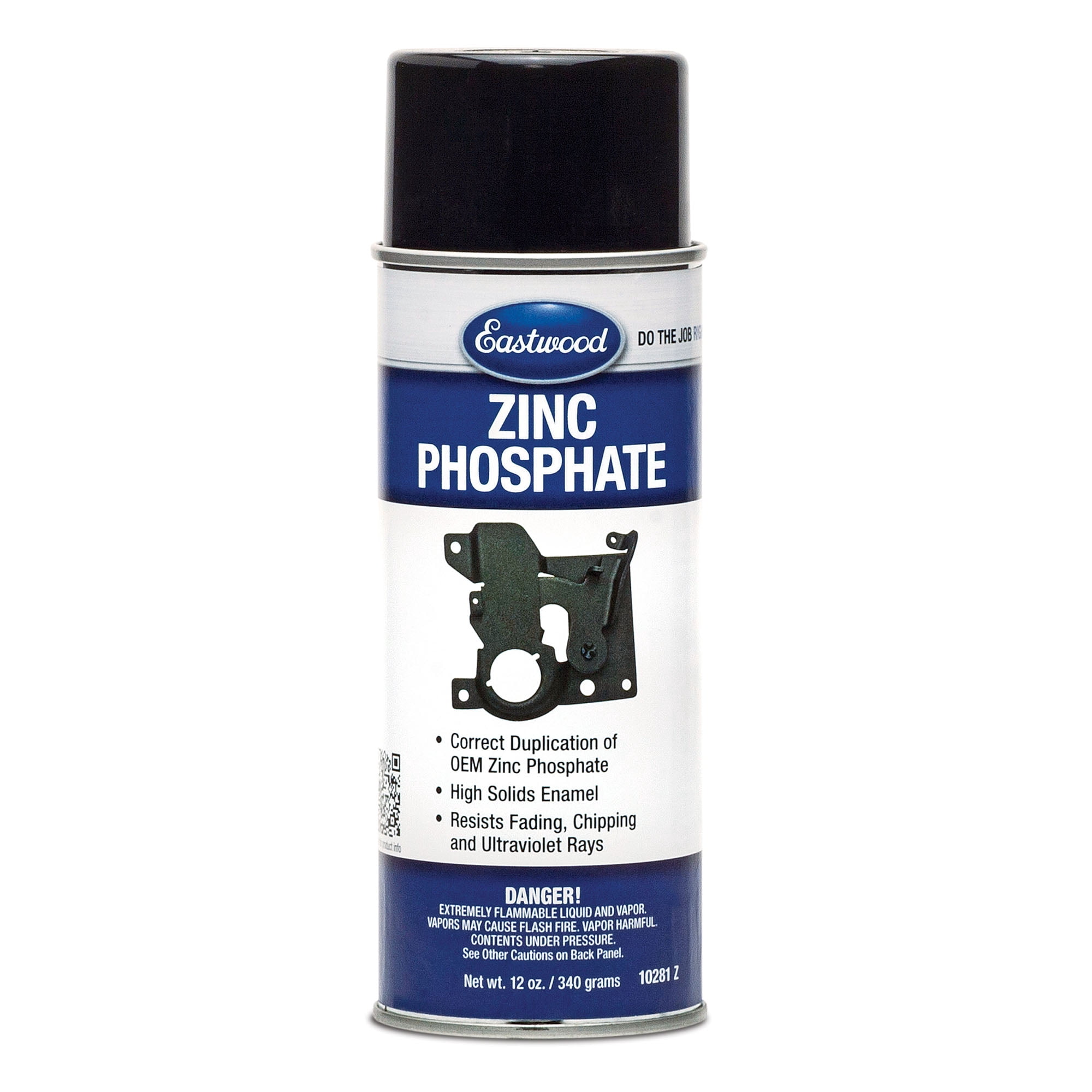 Eastwood Zinc Phosphate Aerosol – OEM Charcoal Gray Plating Appearance Coating