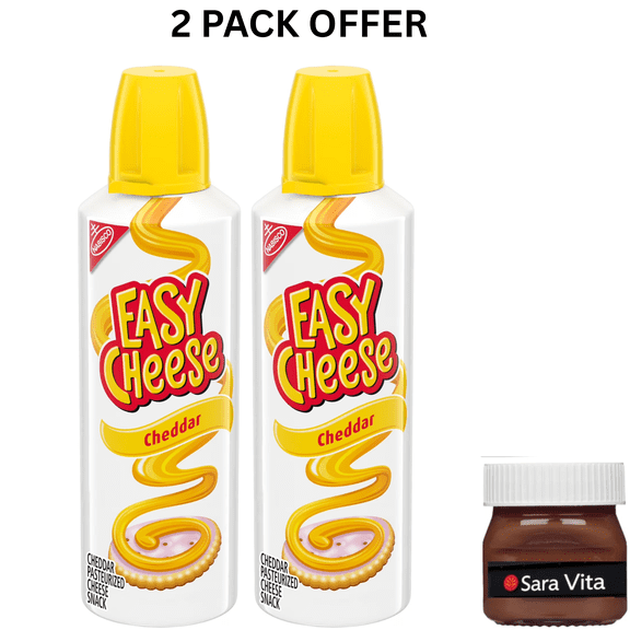 EASY CHEESE Cheddar Cheese Snack