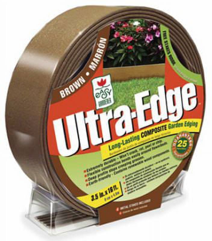 EASY GARDENER INC 16Ft. x 31/2 In. UltraEdge Composite Edging, Brown