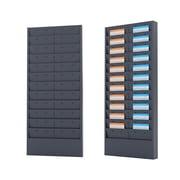 EASY LIFE PRODUCTS JOB TICKET RACK/DISPLAY RACK, STEEL, GRAY, 31.5 x 15.5 x 0.3 INCHES