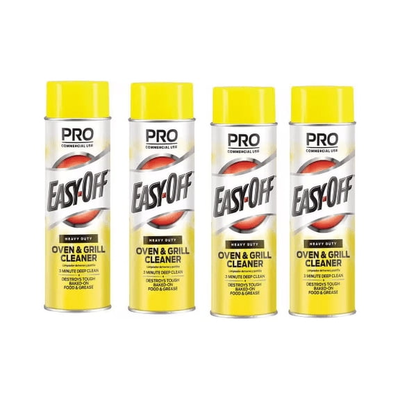 EASY-OFF 24 oz. Professional Heavy-Duty Oven and Grill Cleaner (4-Pack)