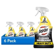 6 pack Easy-Off Heavy Duty Multi Surface Cleaner and Degreaser Spray, 32oz