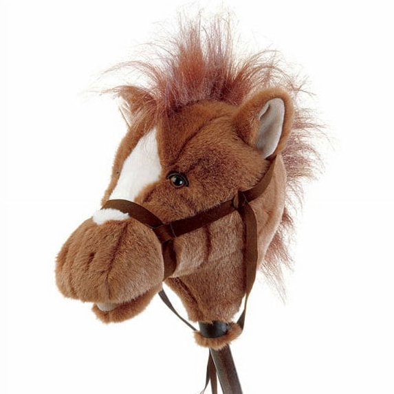 Easy Ride'Um Brown Horse 33" Horse on a Stick