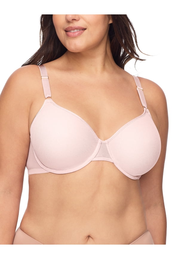 Women's Breathable Lightly Lined Underwire Easy Size T-Shirt Bra