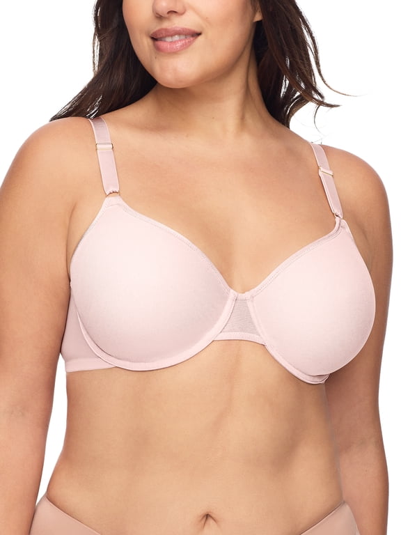 Women's Breathable Lightly Lined Underwire Easy Size T-Shirt Bra
