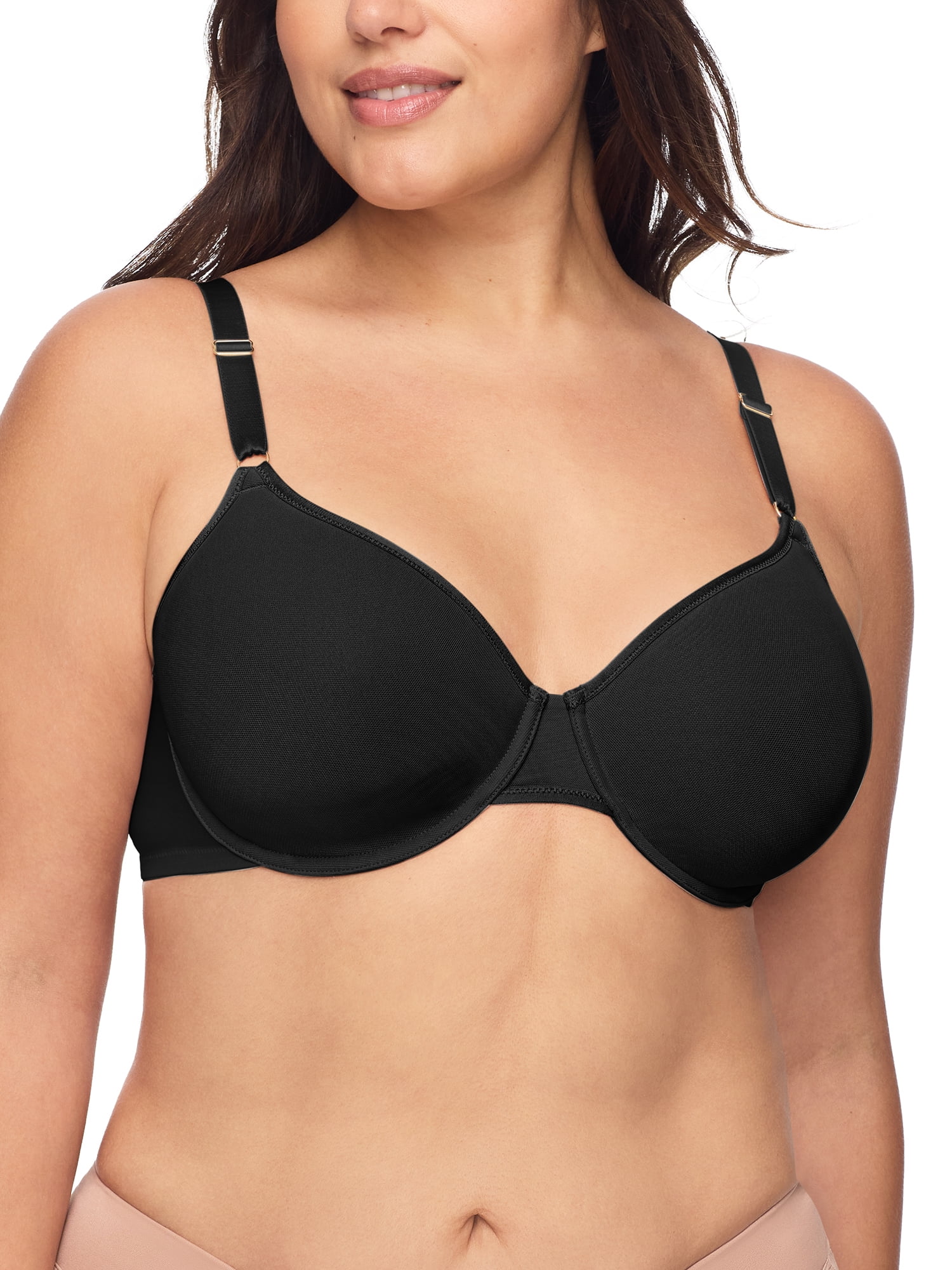 Warners Blissful Benefits Women's Breathable Lightly Lined Underwire Easy Size T-Shirt Bra