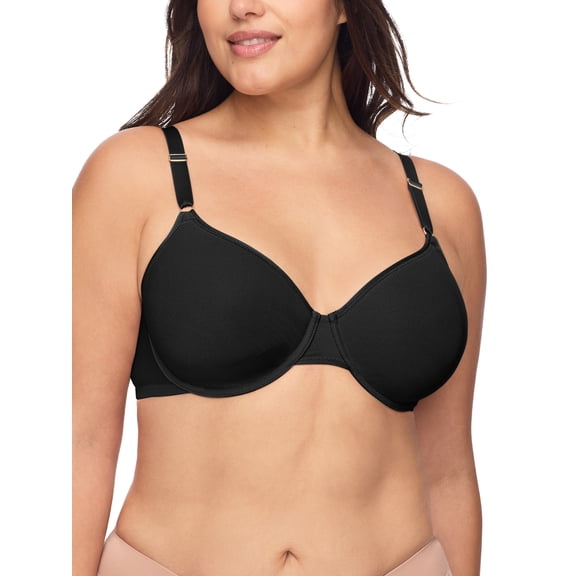 Warners Blissful Benefits Women's Breathable Lightly Lined Underwire Easy Size T-Shirt Bra