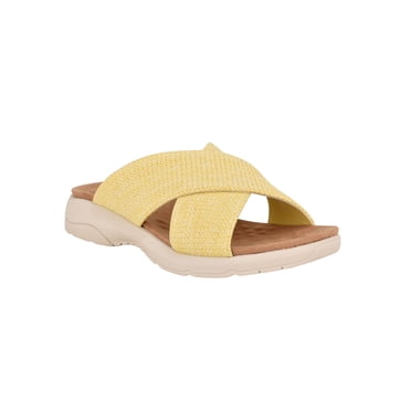 J/SLIDES Womens Ivory Arch Support Removable Insole Eddie Round Toe Wedge Lace-Up Sneakers Shoes M