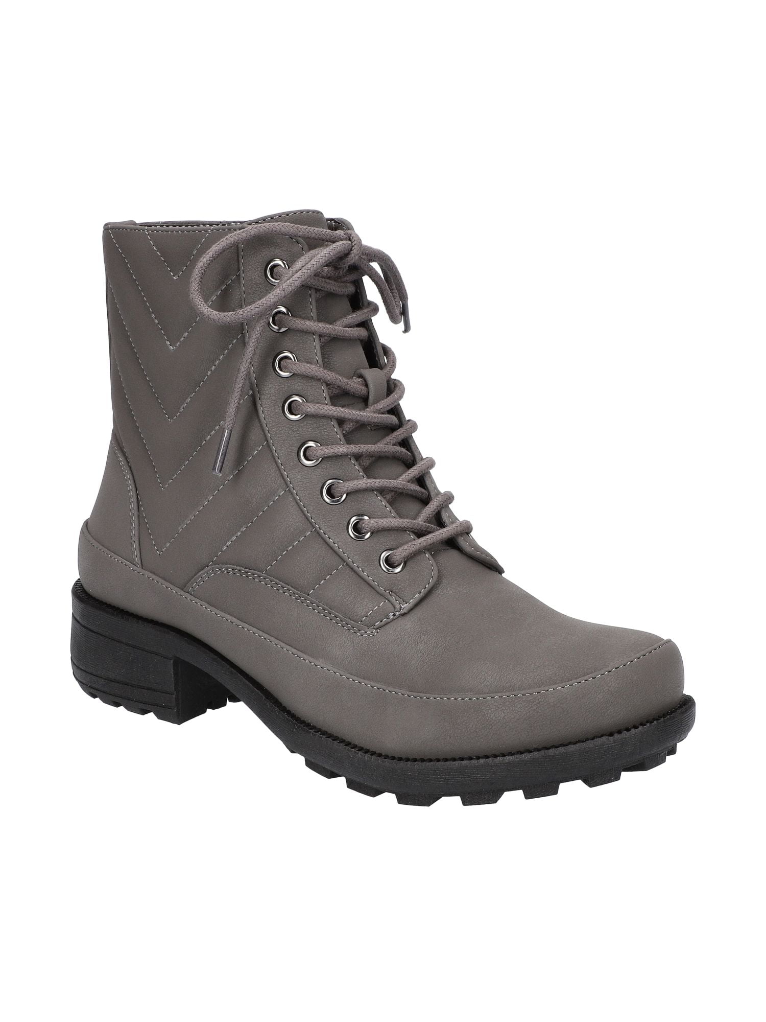 Outlet Sam Edelman Women's Lue Combat Boots - Pebble Grey 6M