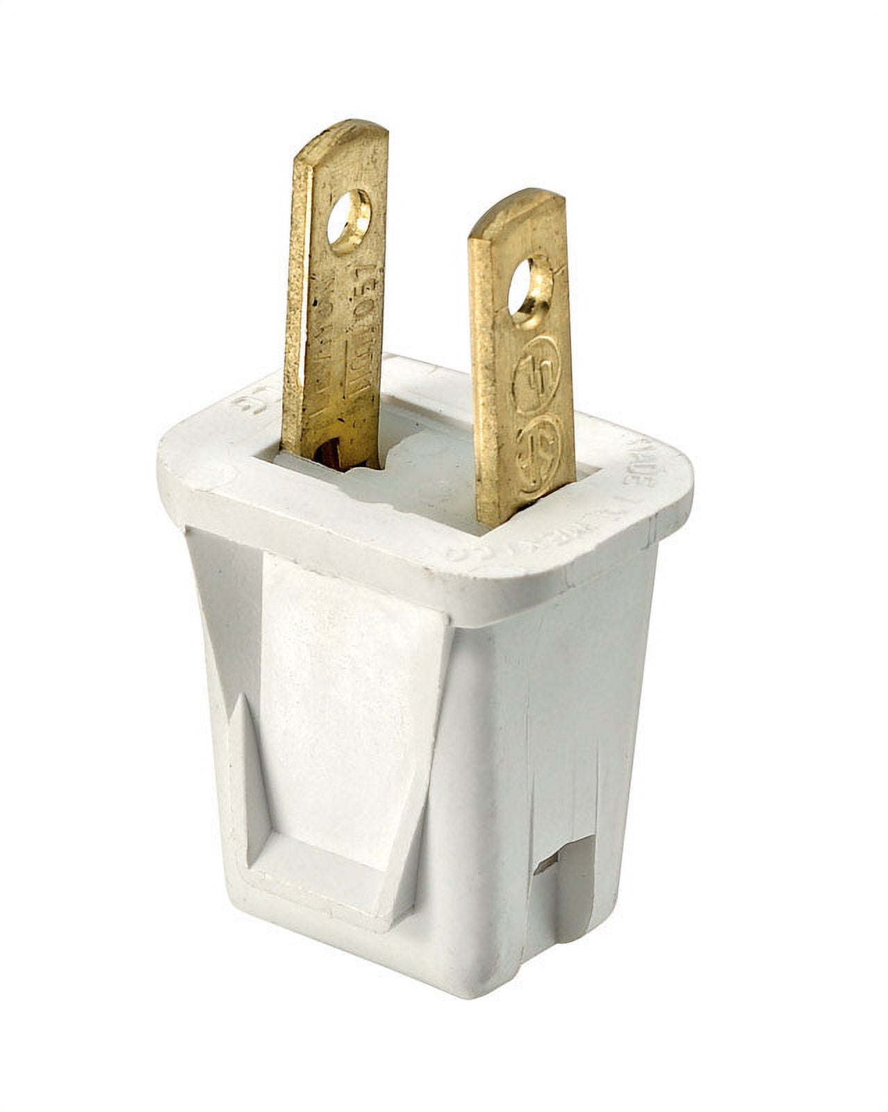 EASY WIRE PLUG 2WIRE WHT by LEVITON MfrPartNo 0012300W