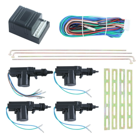EASYGUARD CL13 Replacement Central Door Locking System with 4 Door Lock Actuators 1 Master 3 Slaves DC12V