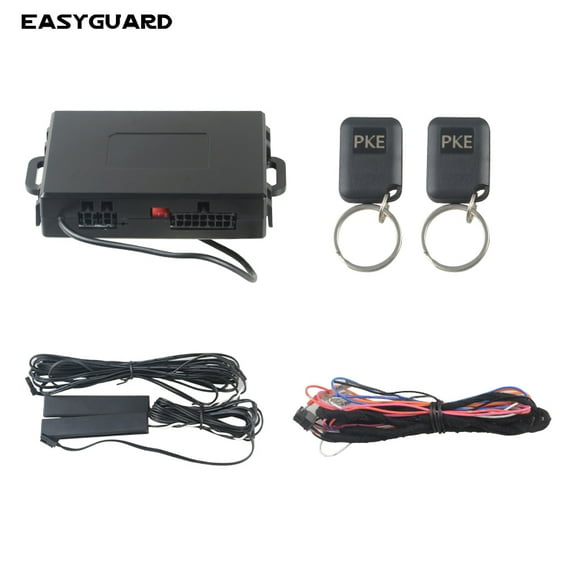EASYGUARD DC12V Rolling Code Smart Key PKE Module Passive Keyless Entry Proximity Lock Unlock