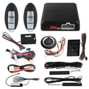EASYGUARD EC002-NI-NS FSK Technology Rolling Code Smart Key pke car Security Alarm System with Passive keyless Entry auto Start Stop keyless go & NFC Entry Backup
