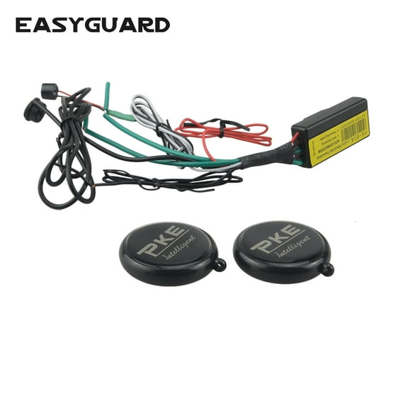 EASYGUARD IM001 RFID 2.4GH car Wireless Immobilizer Security System with Engine Automatic Lock or Unlock Motorcycle immobilizer System Anti-hijacking & Anti-Theft DC12V Easy DIY Installation
