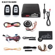 EASYGUARD Smart Key RFID PKE Car Alarm System Passive Keyless Entry Remote Starter Push Start Button & Touch Password Entry Hopping Code