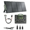 thumbnail image 1 of EASYLONGER 110W Foldable Solar Panel ESP110, Portable Solar Charger for ES960, ES720, ES400 AIR, Power Station, Camping, Fishing, Outdoor, RV and More, 1 of 8