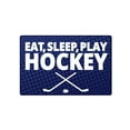 thumbnail image 1 of EAT SLEEP PLAY HOCKEY Aluminum Sign team player sports game food faithful | Indoor/Outdoor | 24" Tall, 1 of 4