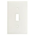 thumbnail image 1 of EATON 2134W-BOX Standard-Size Wallplate, 1-Gang, Thermoset, White, 1 of 2