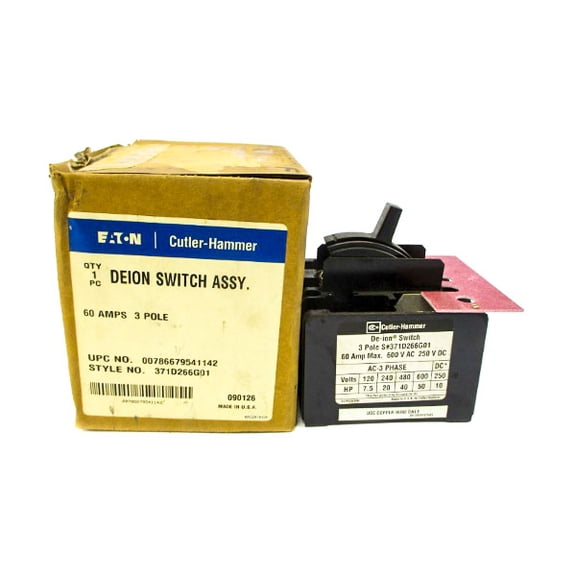 EATON 371D266G01 600VAC 60A NSMP