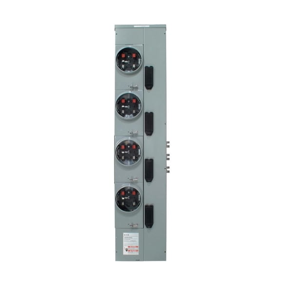 EATON 3MM420RRL 5-Jaw Group/Multiple Metering Meter Stack Module, 120/208 VAC, 200 A, 1/3 Phase